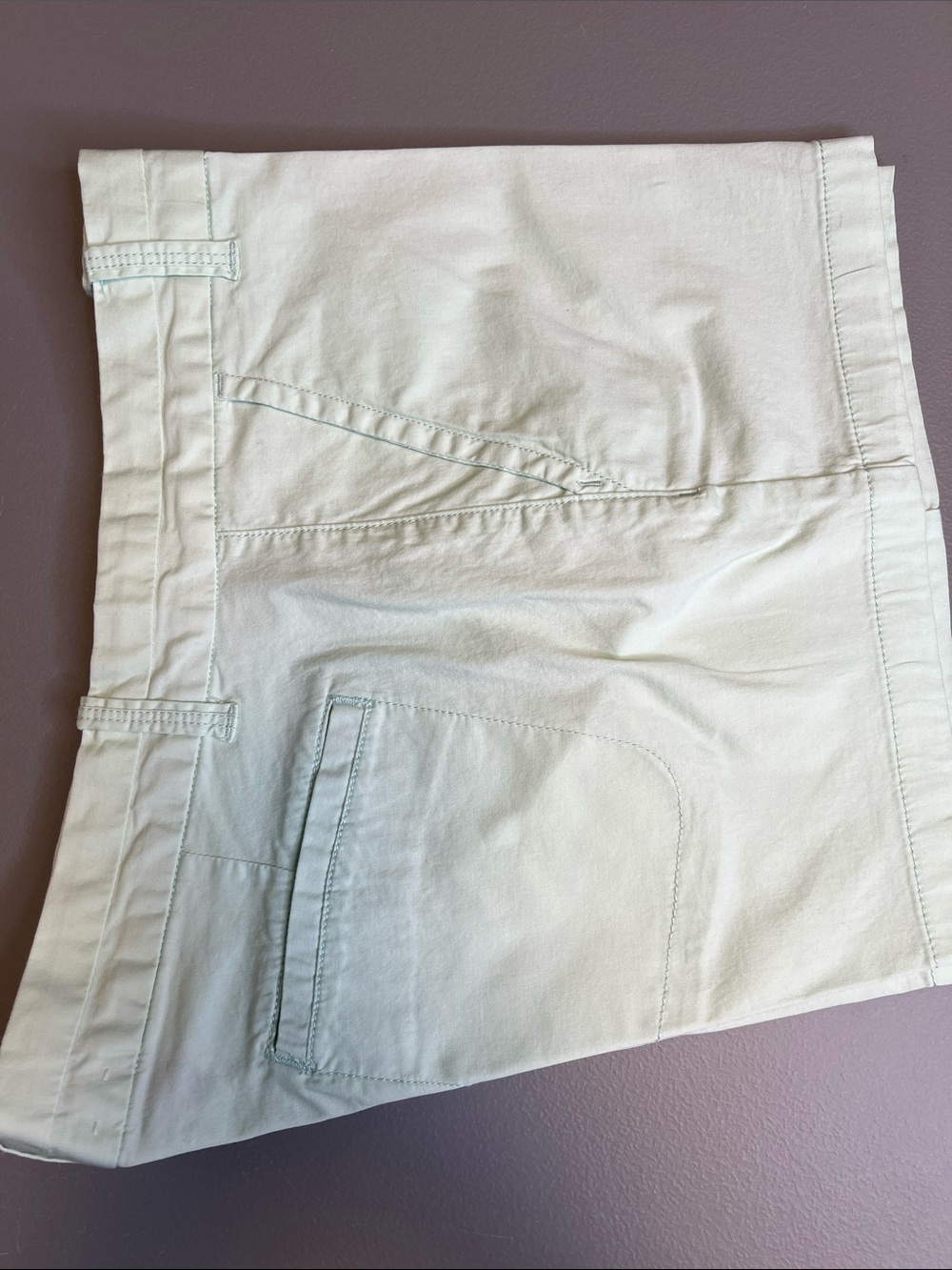 Calvin Klein Jeans Light Mint Cotton Shorts S-12